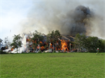 Prio 1 Brand Industrie Agrarisch Fabricage Opslaggeb NB Grote Brand Foarwei Kollumerzwaag
